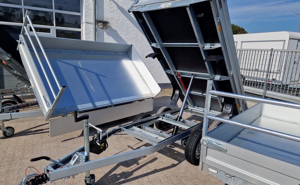 Debon PW 1.2 ECO 306×155×30 cm, wywrotka ręczna, 2000 kg - obrazek 4