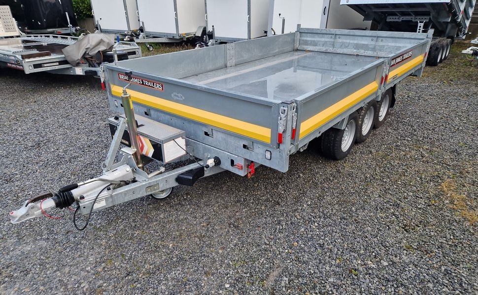 Brian James CarGO Tipper 2 360×195×30 cm, wywrotka elektryczna Tridem, 3500 kg - obrazek 2