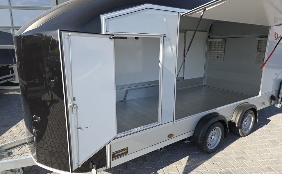 Debon Cargo Roadster 1000 480×200×206 cm, czarna, 3500 kg - obrazek 4