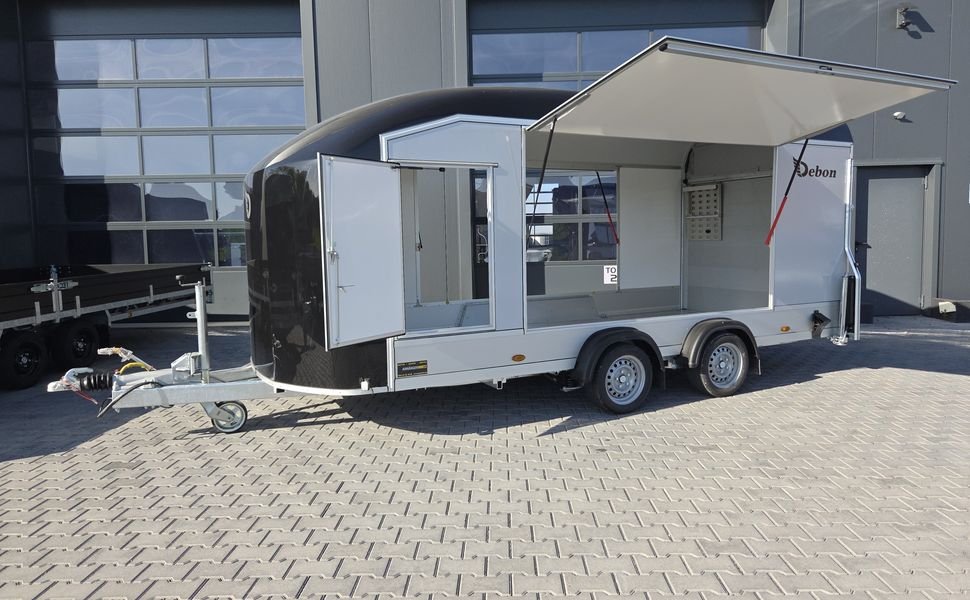 Debon Cargo Roadster 1000 480×200×206 cm, czarna, 3500 kg