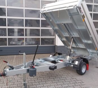 Pongratz RK 2600/15 G-AL 260×151×36 cm, wywrotka ręczna, 1500 kg