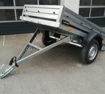 Brenderup 1205 S UB 204×116×35 cm, składany dyszel, 750 kg