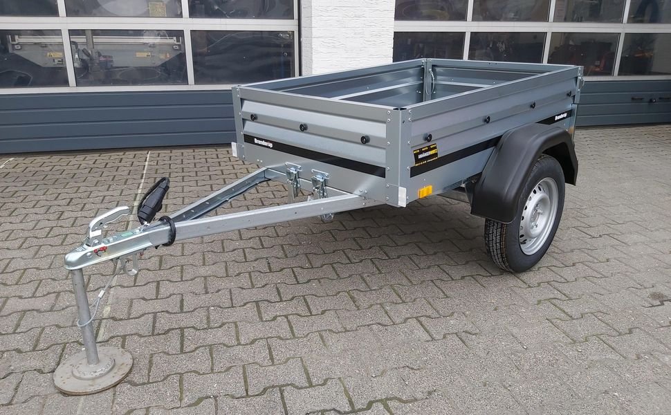 Brenderup 1150 S UB 144×94×35 cm, składany dyszel, 500 kg