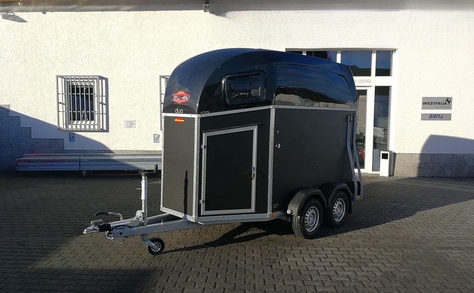 Böckmann Duo Esprit Silver Black z siodlarnią, 2400 kg