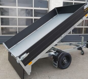 Saris K1 Black Edition 256×150×30 cm, wywrotka ręczna, 1500 kg