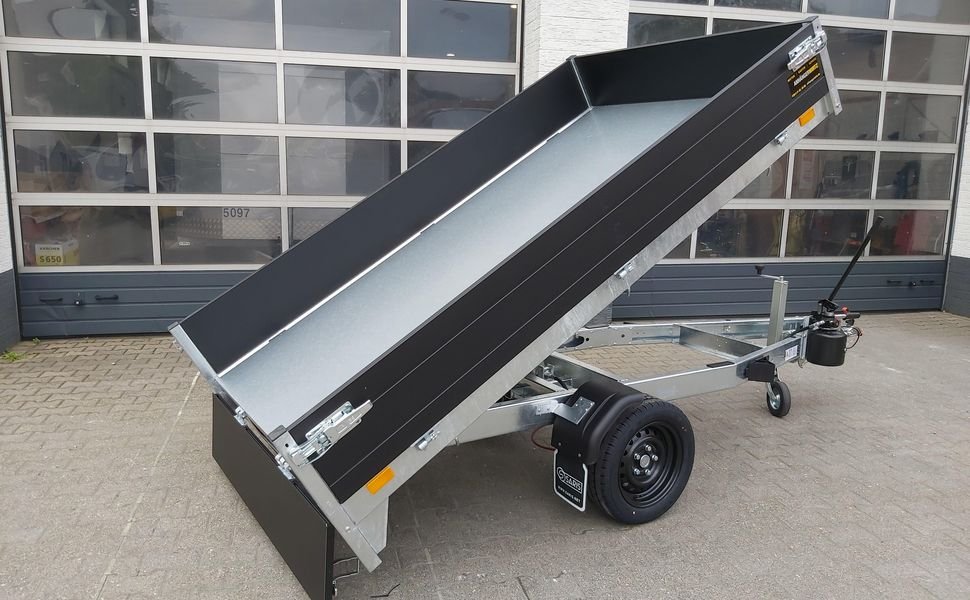 Saris K1 Black Edition 256×150×30 cm, wywrotka ręczna, 1500 kg