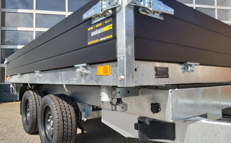 Saris K3 Black Edition 306×184×30 cm, wywrotka trójstronna elektryczna, 2700 kg - obrazek 4