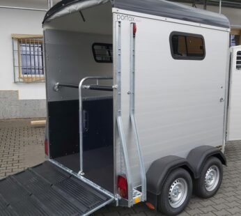 Böckmann Portax Esprit Silver Black, 2 konie, 2400 kg