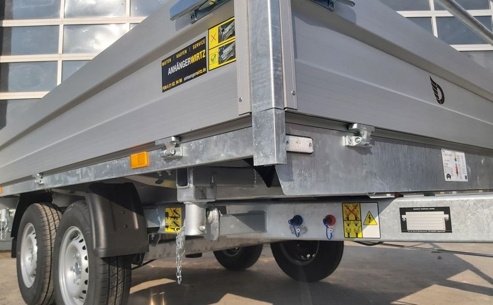 Debon PW 2.4 Basic 305×180×35 cm, wywrotka trójstronna elektryczna, 2600 kg - obrazek 4