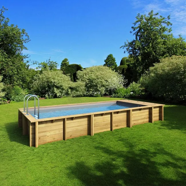 Drewniany basen Pool’n Box BWT Arena 620 × 250 × 133 cm - obrazek 2