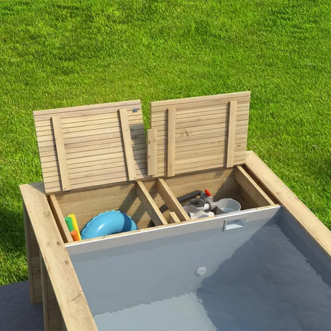 Drewniany basen Pool’n Box BWT Arena 620 × 250 × 133 cm - obrazek 4