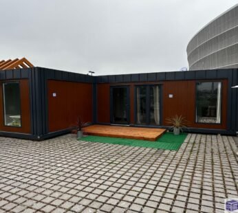 Pawilon mieszkalny DUO w kształcie litery L