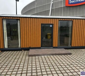 Pawilon mieszkalny typu stodoła 3,3 × 8 m