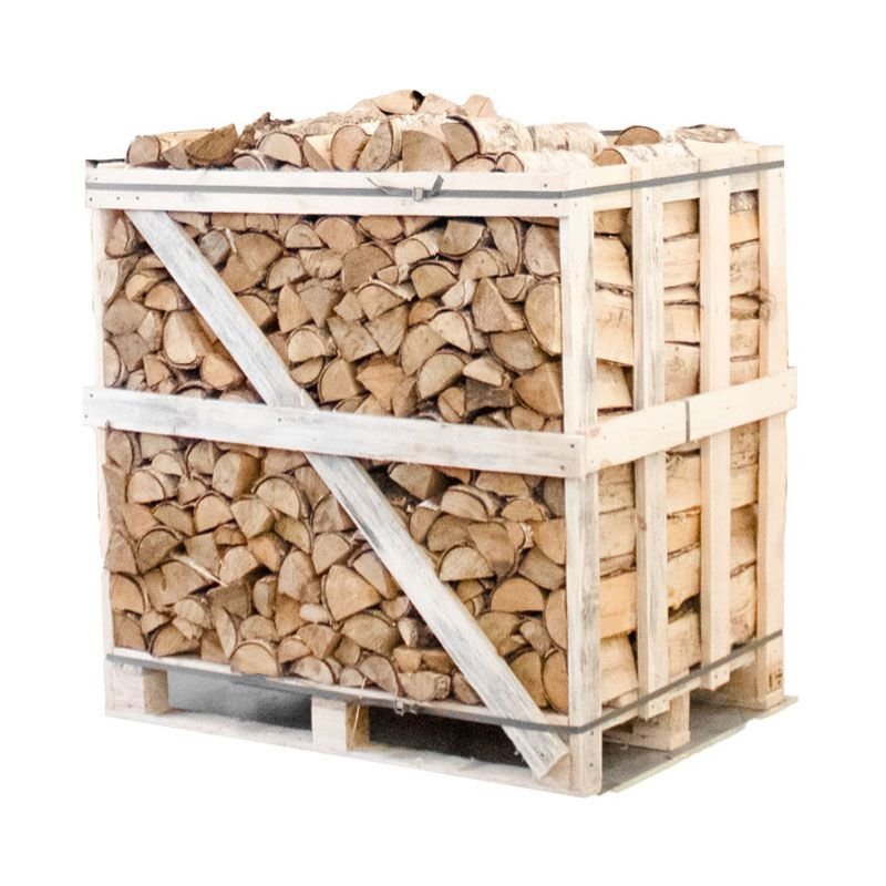 Drewno opałowe bukowe 25 cm – półpaleta około 500 kg