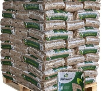 Pellet drzewny Biosar – 77 × 15 kg